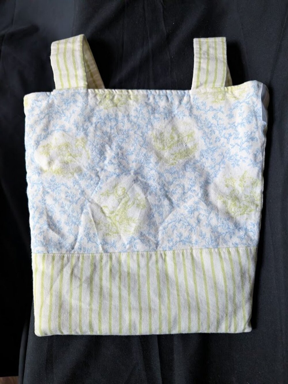 Handmade Mimi Michelle Quilted Stroller Bag French Country Toile Floral
